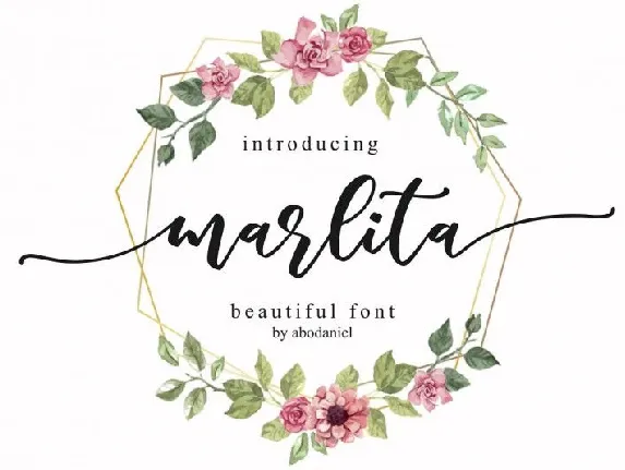 Marlita Script font