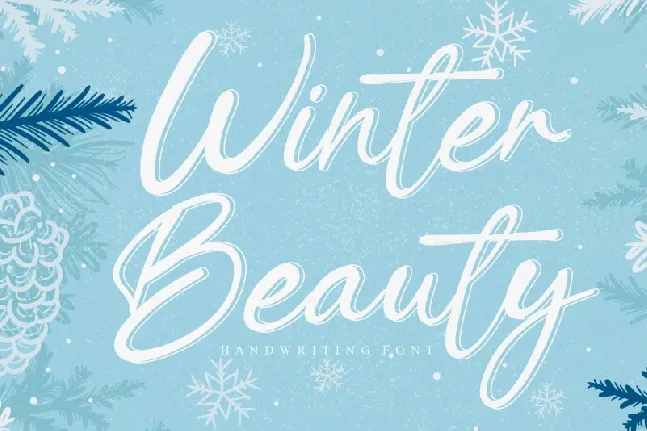 Winter Beauty Script font