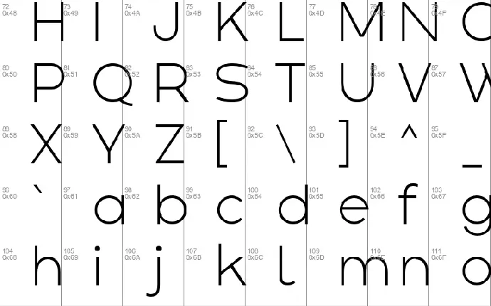 Crox font