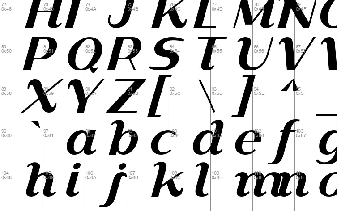 Crox font