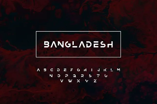 Bangladesh font