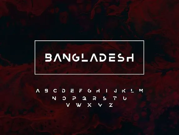 Bangladesh font