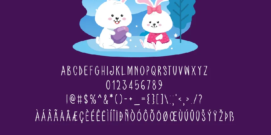 Joyful Easter font