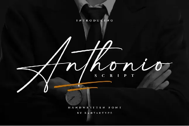 Anthonio Script font