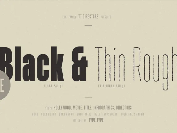 TT Directors DEMO font