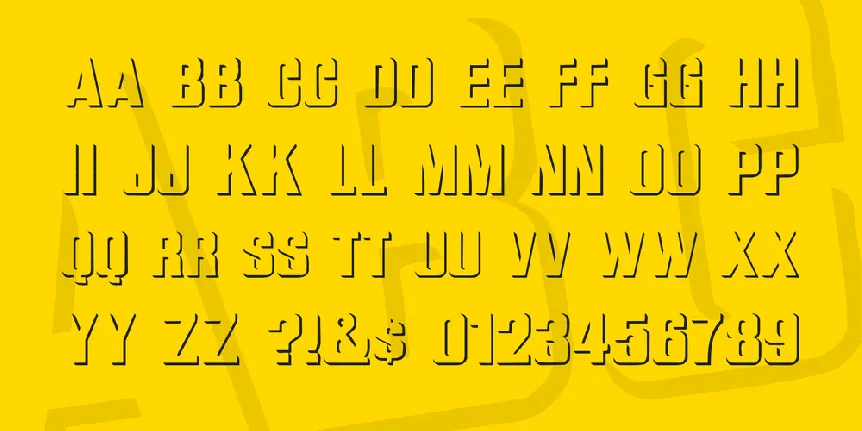 Relief Grotesk font