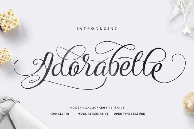 Adorabelle font