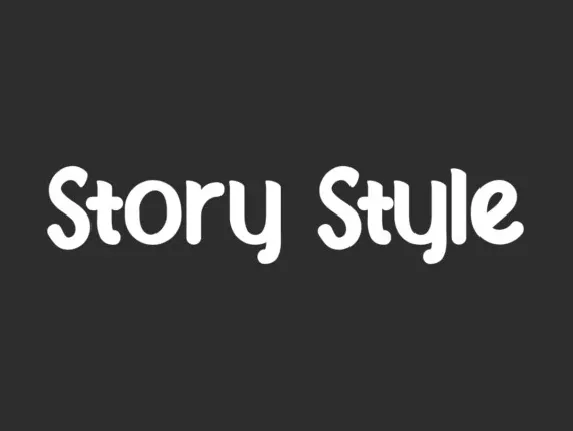 Story Style font