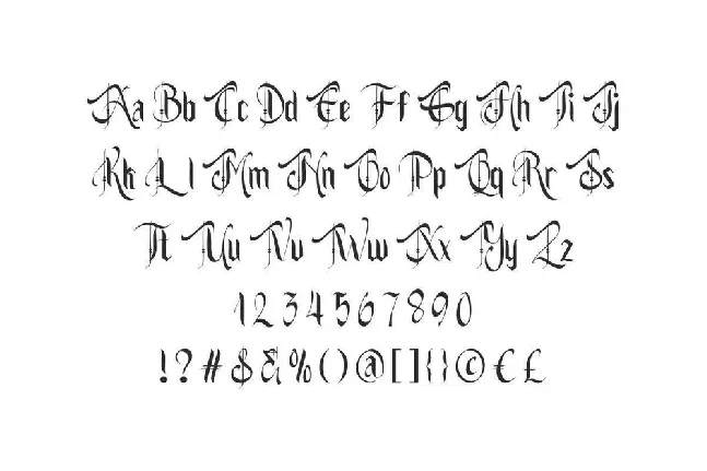 Black Jaguar font