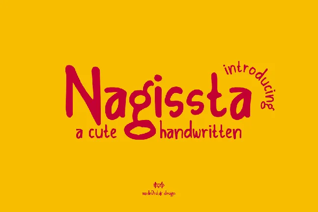 Nagissta Demo font