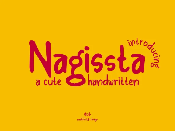 Nagissta Demo font