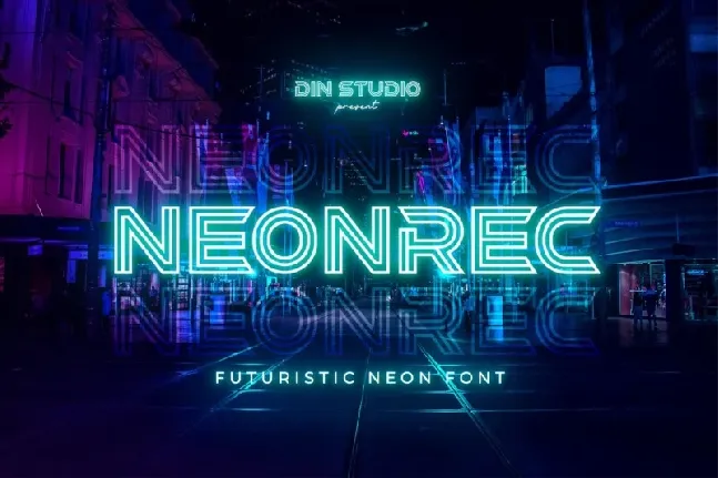 Neonrec font