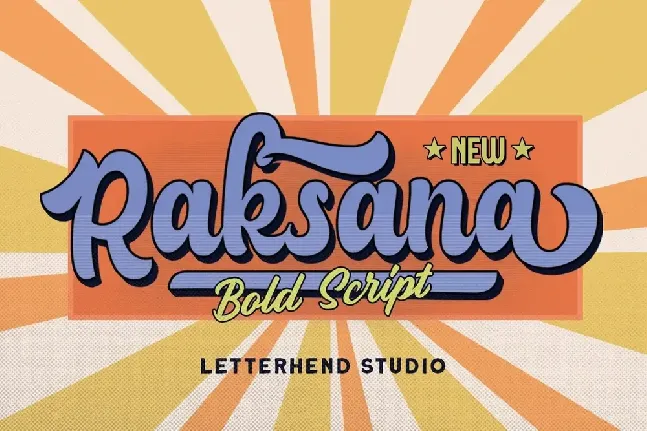 Raksana font