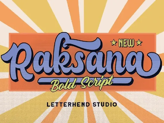 Raksana font