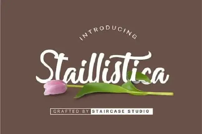 Staillistica Script font