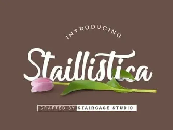 Staillistica Script font