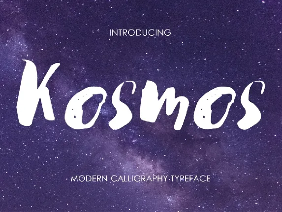 Kosmos Free font