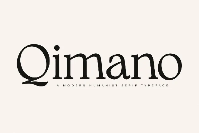 Qimano DEMO VERSION font