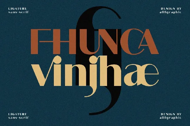 Fhunca Vinjhae font