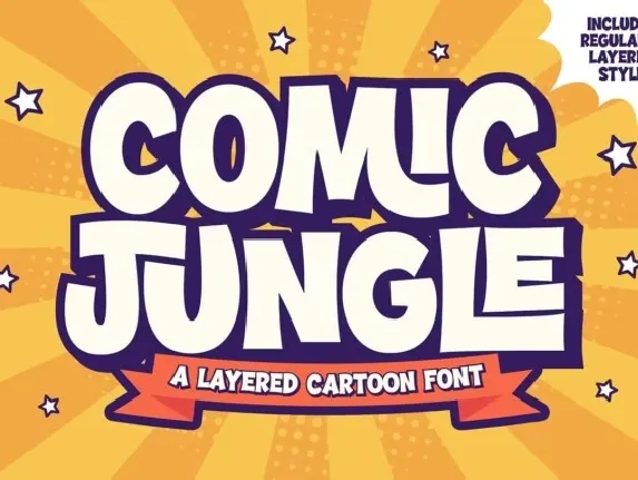 Comic Jungle font