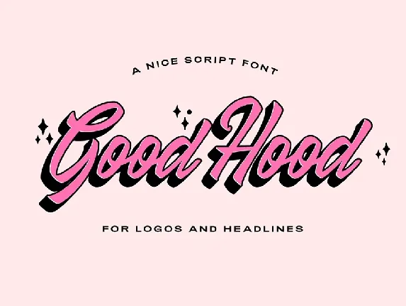 Good Hood Script font