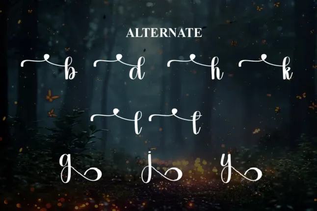 Magical Calligraphy font