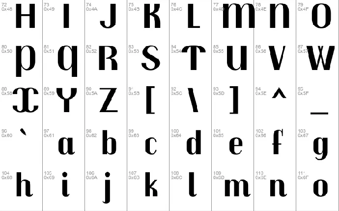 Trochut font