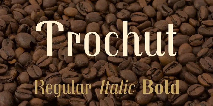 Trochut font