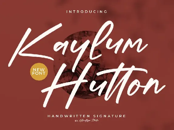 Kaylum Hutton font