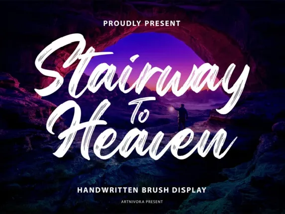 Stairwaytoheaven font