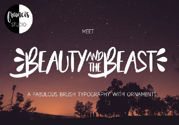 Beauty and the Beast Free font