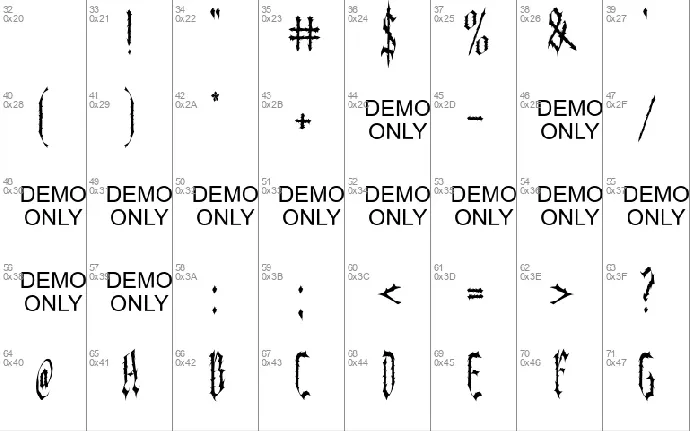 Suklax font