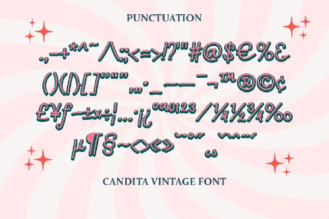 Candita vintage font