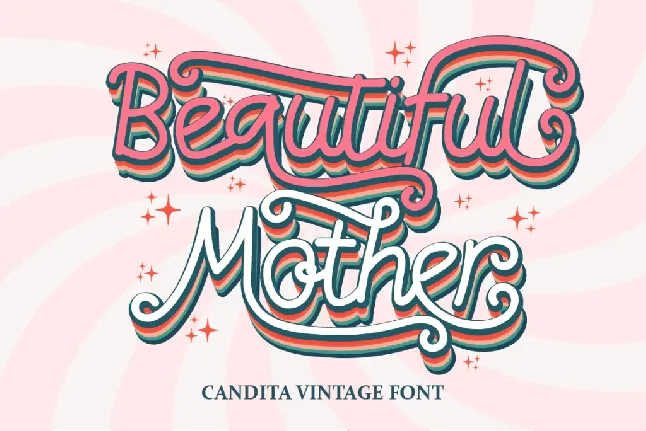 Candita vintage font