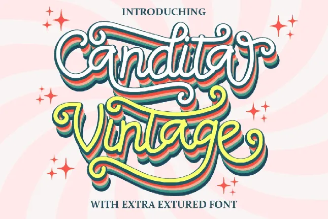 Candita vintage font