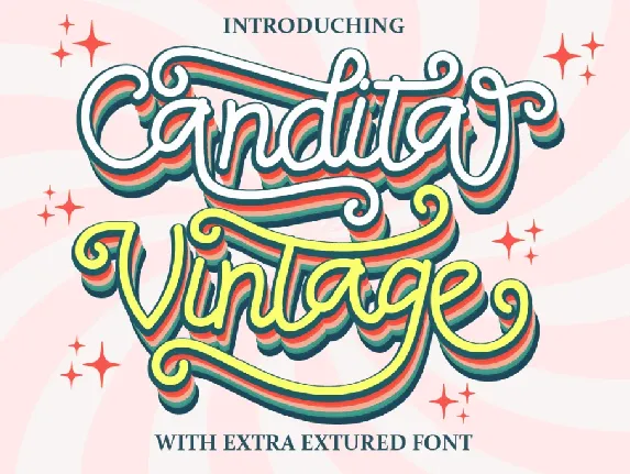 Candita vintage font