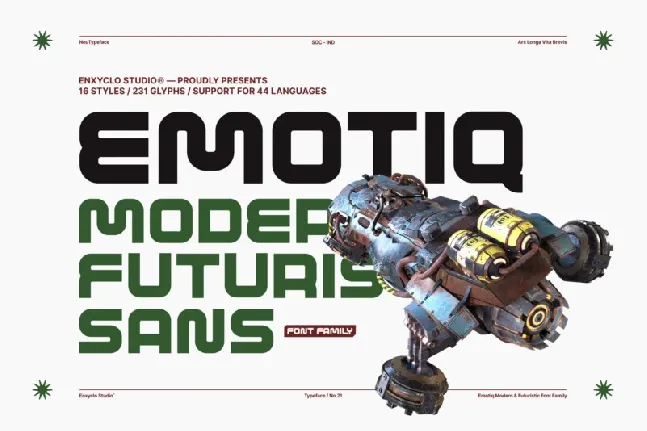 Emotiq font