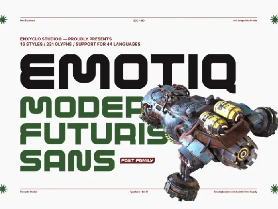 Emotiq font