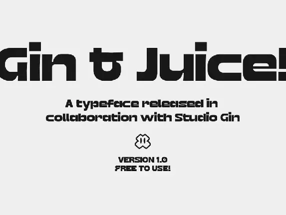 GIN Grotesk font