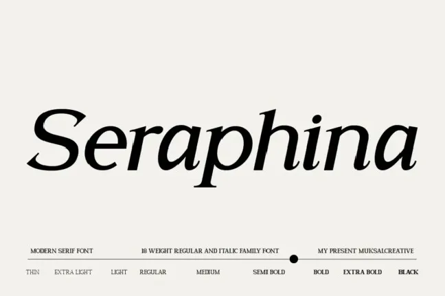 Seraphina font