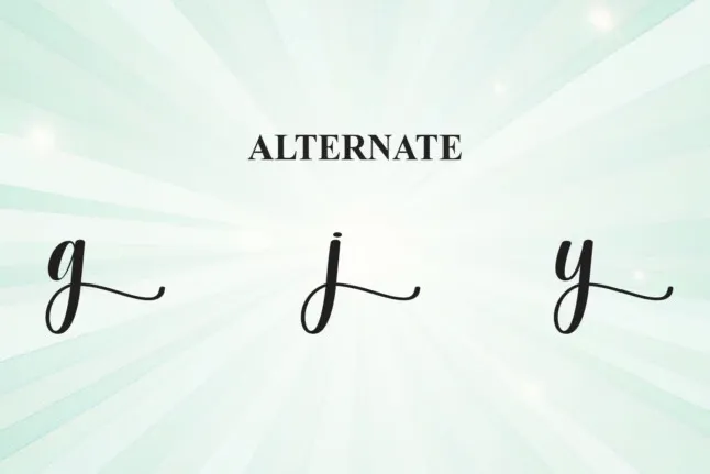 Brightnes Script font