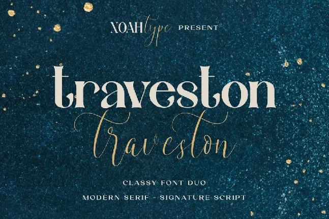 Traveston Demo font