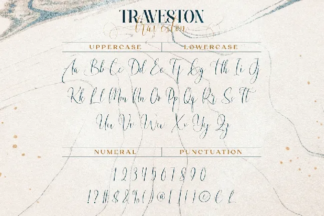 Traveston Demo font