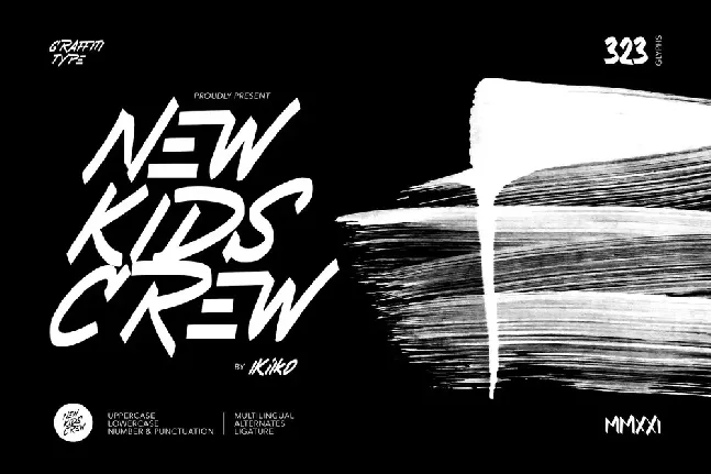 Newkids Crew font