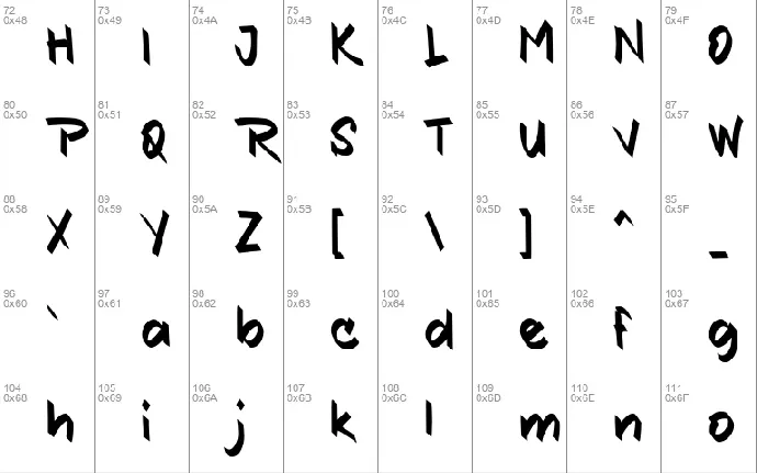 Newkids Crew font