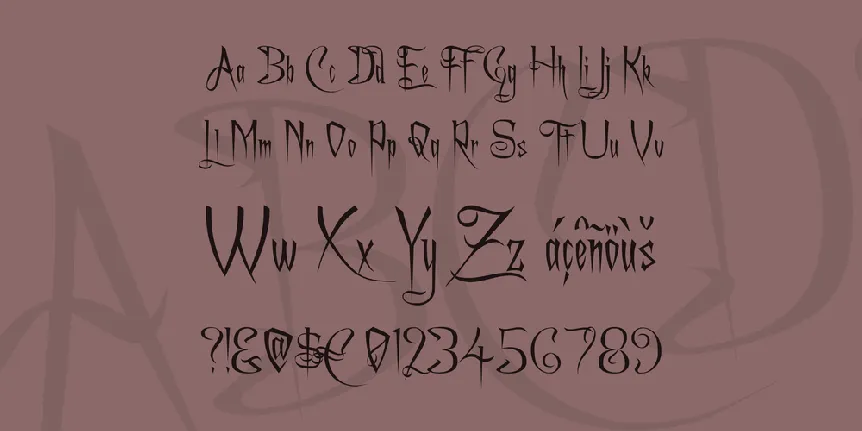 A Charming Font