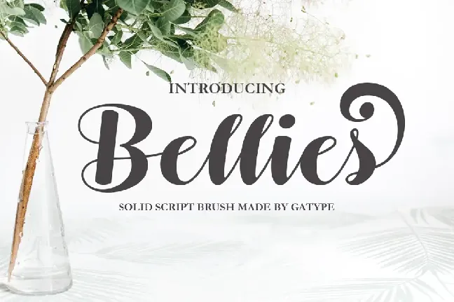 Bellies font