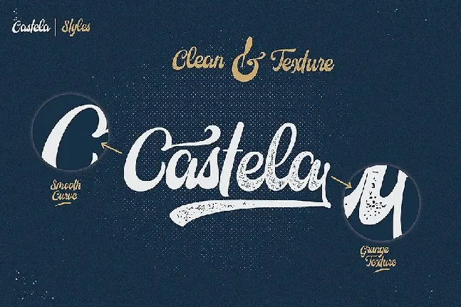 Castela Script Demo font