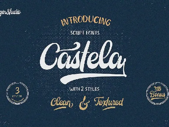 Castela Script Demo font