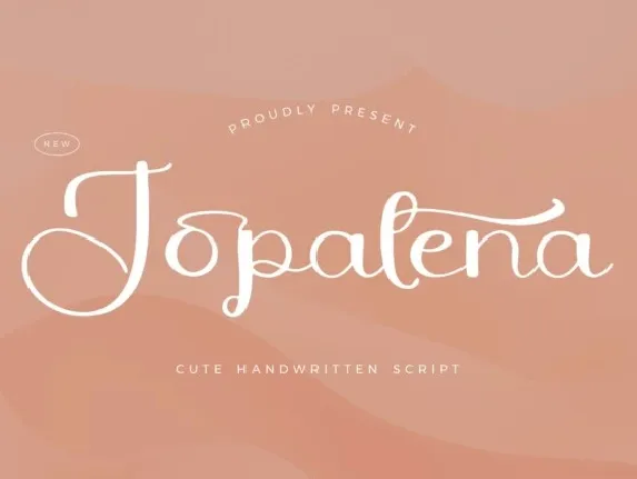 Jopalena font